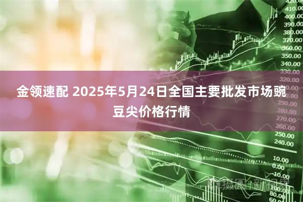 金领速配 2025年5月24日全国主要批发市场豌豆尖价格行情